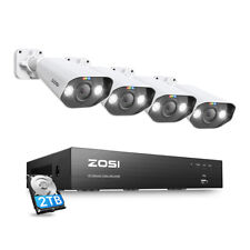 ZOSI 4K Außen PoE Überwachungskamera Set (8DN-1828W4-20-EU)