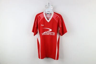 Camiseta deportiva de fútbol vintage de los 90 Fila para hombre XS color bloques manga corta Foto 1 de 4