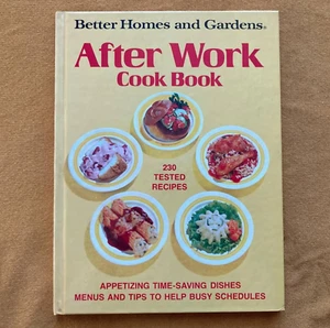 After Work Cookbook 1984, Vintage Cook Book 80s, Better Homes and Gardens - Bild 1 von 7
