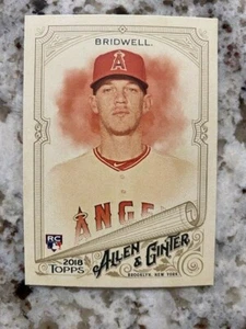 2018 TOPPS ALLEN GINTER BASE ROOKIE CARD ANGELS PARKER BRIDWELL #258 - Picture 1 of 1