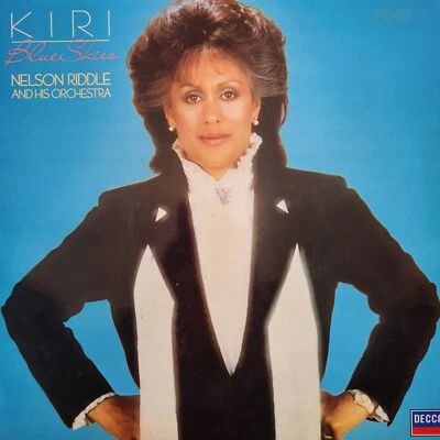 KIRI TE KANAWA: BLUE SKIES. Nelson Riddle & his orchestra. 1985 Decca 414 666-1 - Image 1 of 4