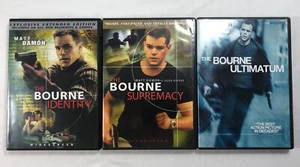 The Bourne Identity, Supremacy, Ultimatum (DVD, 2002, 2004, 2007, Breitbild) - Bild 1 von 3