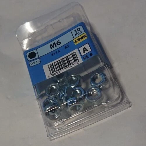 Muttern Einschlag Hut Sicherungsmutter Distanzmuffe M3-M14 Auswahl - Bild 1 von 1