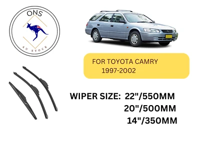 WIPER BLADES FOR TOYOTA CAMRY (WAGON) 1997-2002 - image 1 of 4