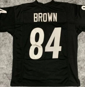 Antonio Brown Los Angeles Raiders Autographed Jersey Beckett COA Steelers HOF - Picture 1 of 3