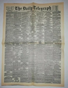 #1.10 La Une Du Journal The daily telegraph 6. Juni 1900 London, royal botanic - Bild 1 von 2