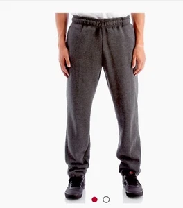 Neu mit Etikett $ 70 Reebok Fleece Jogginghose aktive Jogginghose für Herren grau S M L XL  - Bild 1 von 11