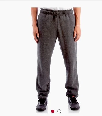 NUEVO CON ETIQUETAS $70 Para hombres Reebok Polar Pantalones de Correr Activos Gris S M L XL  Foto 1 de 4