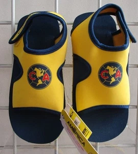 Mexiko Unisex Kinder Aguilas Amerika Sport Sandalen, neu gelb FMF Wandern Gr. 1-2 - Bild 1 von 4