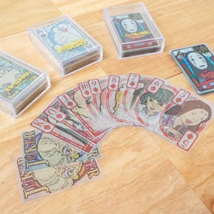 Spielkarten Doraemon Totoro Transparent Japan Cartoon Anime Sammlung - Bild 1 von 12