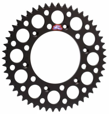 Rear Grooved Sprocket for 2023 Yamaha WR 250F-450F/01-07 WR250 - Black 520-52P - Image 1 of 3