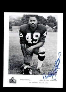 Fotografía firmada por Bobby Mitchell 8x10 autógrafo de Washington - Imagen 1 de 2