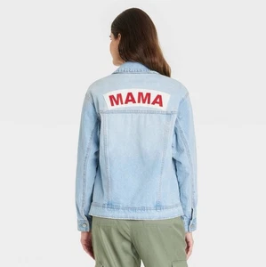 Langarm Umstands Jeansjacke - Isabel Maternity von Ingrid & Isabel Gr. M - Bild 1 von 3