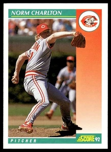 1992 Score Norm Charlton Cincinnati Reds #267 - Picture 1 of 2