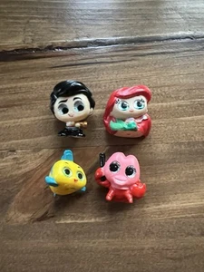 Disney Doorables Little Mermaid Lot Set of 4 - Picture 1 of 2
