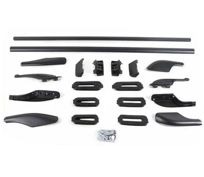 Portaequipajes portaequipajes con riel de techo de aluminio negro para Lexus LX470 4700 1998-2007 Foto 1 de 4