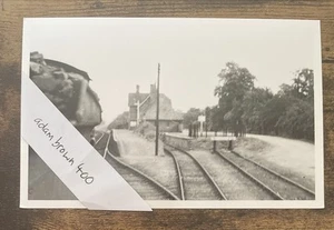 638. SWAFFAM PRIOR STATION CAMBRIDGESHIRE British railway photograph - Picture 1 of 2