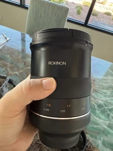 Rokinon RK50M-E 50mm F1.2 AS UMC High Speed Lens for Canon EF Mount - Picture 1 of 17