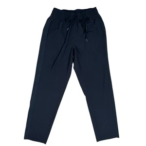 Layer 8 Joggers Women's Size L Black Qwik-Dry Elastic Drawstring Waist Pockets - Picture 1 of 4