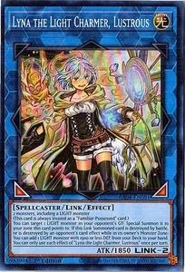 Encantador Lyna the Light, brillante súper raro RA04-EN081 casi nuevo - Imagen 1 de 1