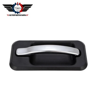 Maçaneta externa para Hummer H2 2003-2009 cromada e preta traseira passageiro destro - Imagem 1 de 4