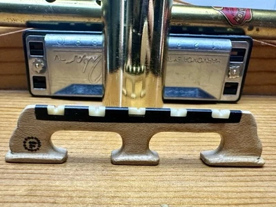 Farquhar Banjo Bridge 5 String Ebony Maple Taqua Nut Great Tone Instrument Part - Image 1 of 4