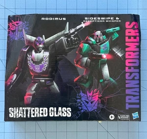Transformers Shattered Glass RODIMUS  SIDESWIPE Deception Whisper (new & sealed) - Picture 1 of 6