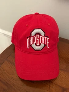 Cappello Ohio State Buckeyes tifoso 1 autentico usura cappello strapback rosso calcio - Foto 1 di 5