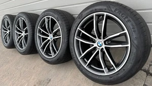 Original BMW 5er G30 G31 18 Zoll Sommerräder Doppelspeiche M662 245/275 6mm - Bild 1 von 9