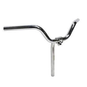 manubrio in acciaio cromato 565mm diametro 21,1mm MV-TEK bici citt? - Foto 1 di 1