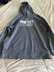 Under Armour Protect This House Hoodie Gray - Picture 1 of 5