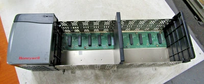 👀ALLEN BRADLEY 10-SLOT RACK 1756-A10/B W/ HONEYWELL TK-FPCXX2 POWER SUPPLY - Image 1 of 4