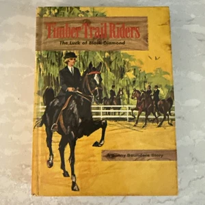 1963 TIMBER TRAIL RIDERS: THE LUCK OF BLACK DIAMOND MICHAEL MURRAY HC BOOK - Picture 1 of 7