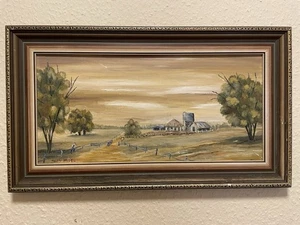 GEMÄLDE - ÖL AUF LEINWAND, Signiert, Landschaftsbild - Bild 1 von 4
