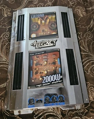 Amplificador de Alta Potencia American Legacy Serie 2 Dos Canales 2000W Modelo LA1990  Foto 1 de 4