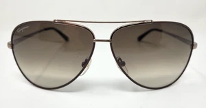 Salvatore Ferragamo Sonnenbrille, Gestell Matelic Broze Farbe & Gläser Rauchbraun - Bild 1 von 8