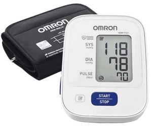 Omron HEM7121 AUTOmatic Blood Pressure Monitor. UpperArm IntelliSense Technology - Picture 1 of 15