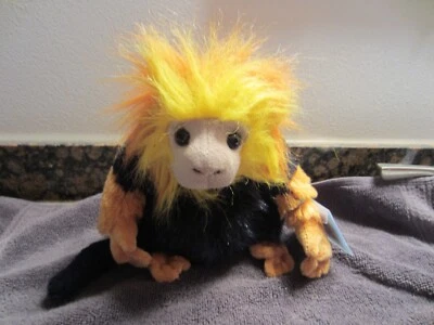 NWT unsealed code Webkinz Ganz Golden Lion Tamarin HM666 age 5+ - Image 1 of 4