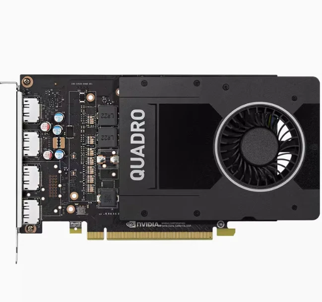 BULK PNY Nvidia QUADRO P2200 5GB GDDR5x PCIE graphic card CUDA Cores DisplayPort - Image 1 of 2