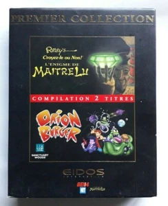 JEU PC - EIDOS  - BIG BOX - L'ENIGME DE MAITRE LU / BRION BURGER - Picture 1 of 5