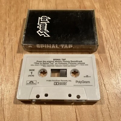 This Is Spinal Tap 1984 CASSETTE TAPE 80s US issue quiet riot david lee roth - Image 1 of 4