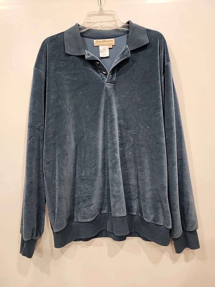 Suéter Vintage Norm Thomson “Escape From The Ordinary” Talla XLQuarter Abotonado Foto 1 de 4