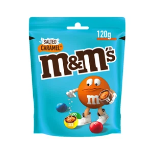 M&M'S SALTED CARAMEL (AL CARAMELLO SALATO) SACCHETTO DA 120g LIMITED EDITION - Imagen 1 de 1