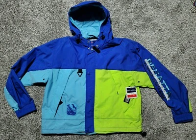 ¡Nuevo con etiquetas! Chaqueta de vela con capucha vintage años 90 Regatta Sport Block ropa deportiva talla M Foto 1 de 4
