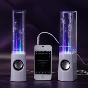 Drahtloser tanzender Wasserlautsprecher LED Licht Brunnen Lautsprecher Home Party - Bild 1 von 4
