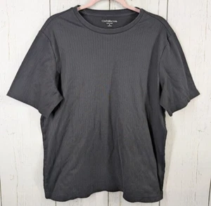 Croft Barrow Größe Large pflegeleicht schwarz Baumwolle Polyester Damen Kurzarm Oberteil - Bild 1 von 8