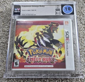 Pokemon Omega Ruby - Nintendo 3DS Sealed New WATA 10 A++ Graded - Picture 1 of 2