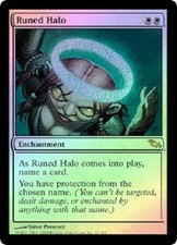 Shadowmoor  MTG  Foil  Runed Halo   Magic