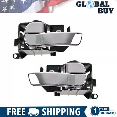 Новый набор дверных ручек подходит для салона левая и правая для 2005-13 Nissan Frontier Pathfinder - Изображение 1 из 4