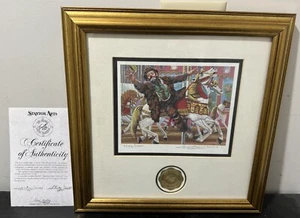 Emmett Kelly Lithograph “Catch The Brass Ring”, 3346/5000. W/COA, Signed - Picture 1 of 5